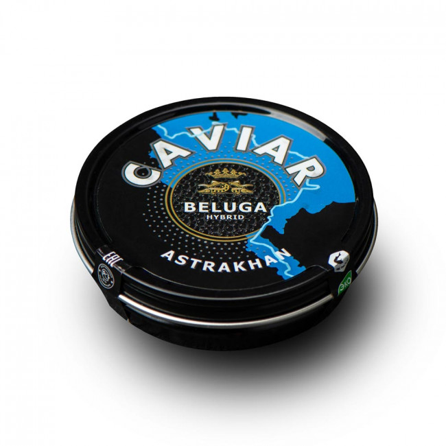 Черная икра белуги гибрид, ж/б 250г