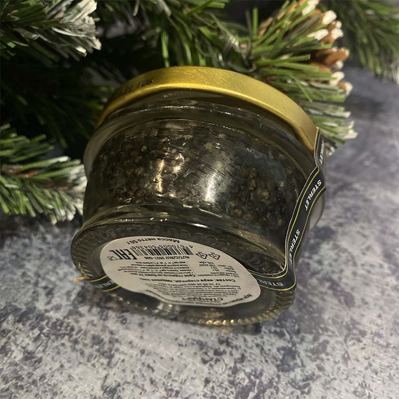 Чёрная икра стерляди Стандарт 50 г.