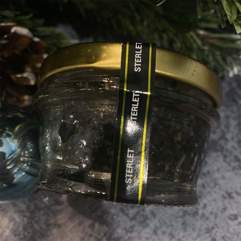 Чёрная икра стерляди Стандарт 50 г.