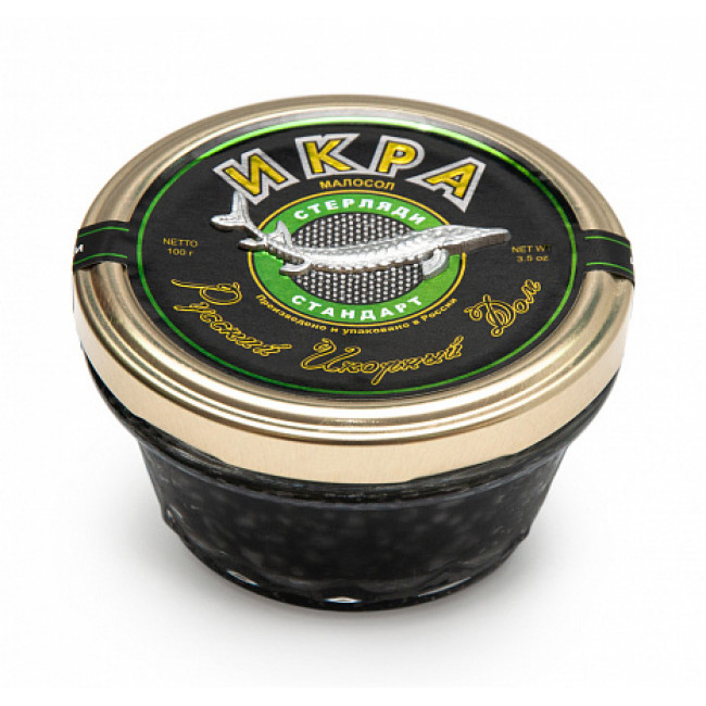 Черная Икра стерляди Стандарт, 100г