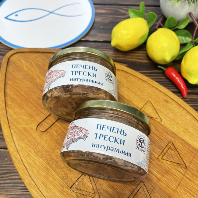 Печень трески, 240г