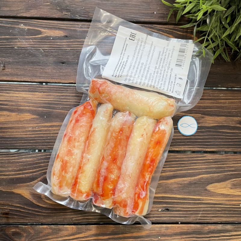 Мясо Камчатского краба 1-ая фаланга 10см+, 250г