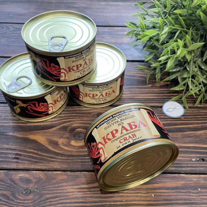 Мясо краба Ж/Б, 215г