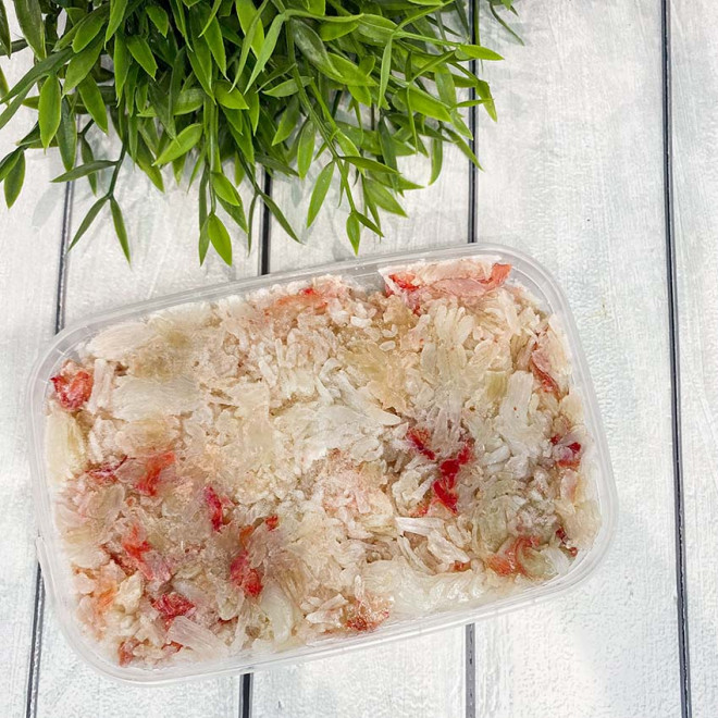 Салатное мясо Камчатского краба, 600г