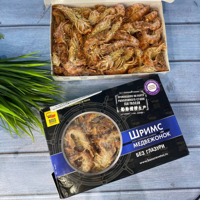 Креветки Шримс Медвежонок 50/90, 750г