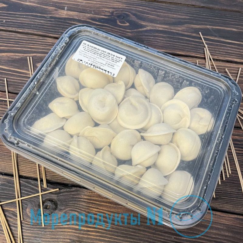 Пельмени из омуля, 500г