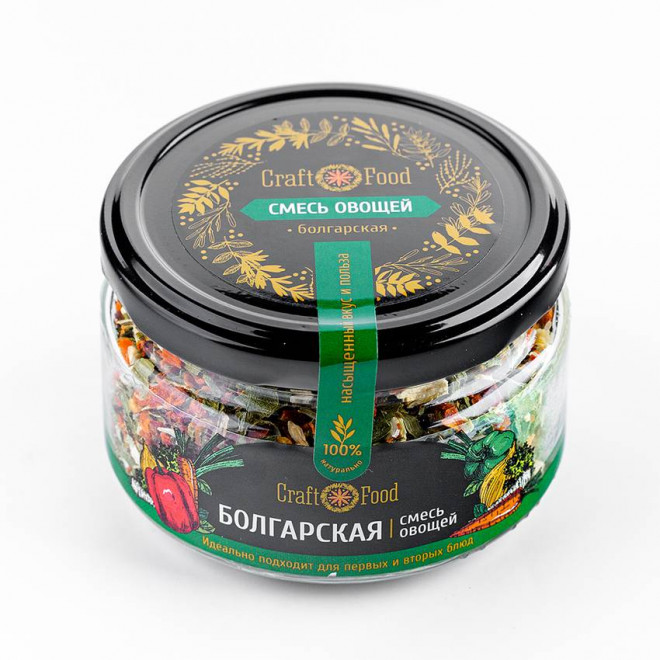 Смесь овощей Болгарская Craft Food, 80г