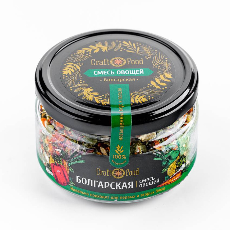 Смесь овощей Болгарская Craft Food, 80г