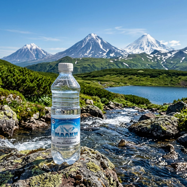 Вода негазированная Малки, 0,5л