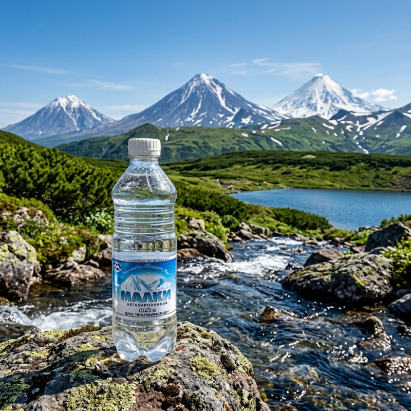 Вода негазированная Малки, 0,5л